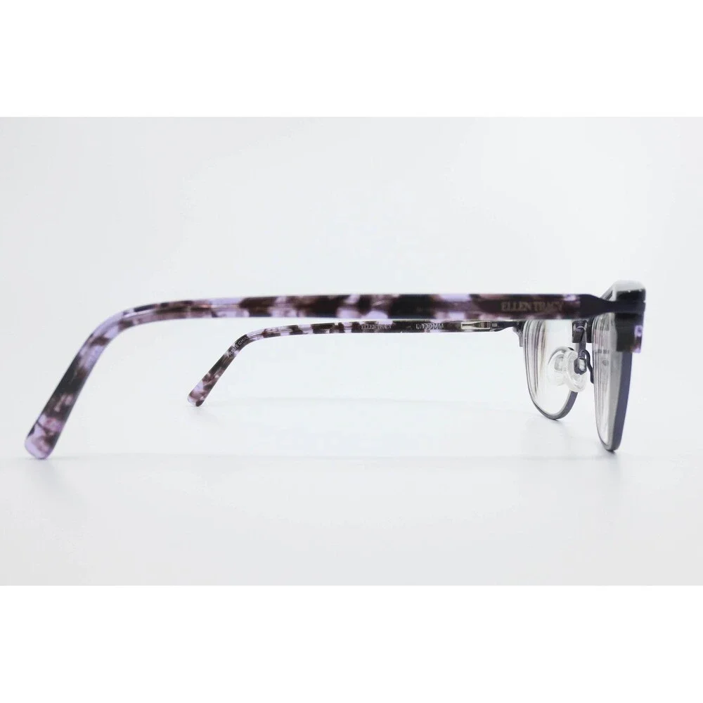 Ellen Tracy Ardee Eyeglasses Purple Tortoise Cat Eye Frames 51-16-130 CV
